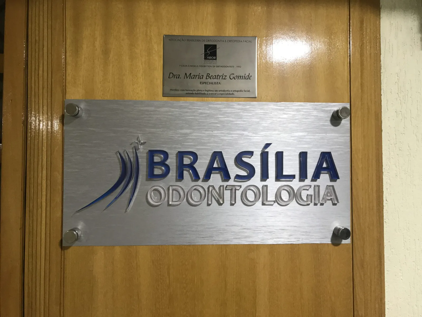 Placas de porta em acrílico
